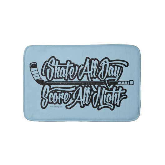 Score All Night (Hockey) Badmat (Voorkant)