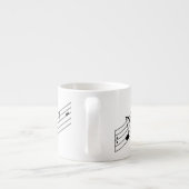 Score de vol Espresso Mug (Dos)