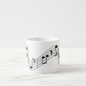 Score de vol Espresso Mug (Devant)