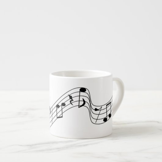 Score de vol Espresso Mug (Devant droit)