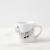Score de vol Espresso Mug (Droite)