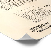 Score Sheet Bowling 1904 Patent Art Old Peper Poster (Hoek)