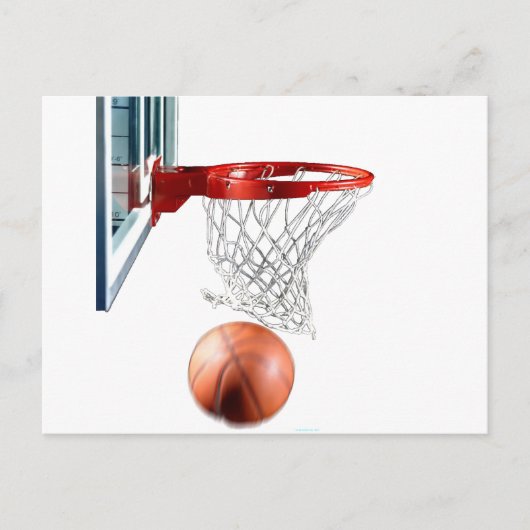 Scoreapparaat Basketball Briefkaart (Voorkant)