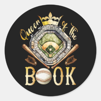 Scorekeeper Honkbalteam Scorebook Queen of the B Ronde Sticker