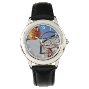 Scorepunten bij Basketball, Kinder lederen horloge