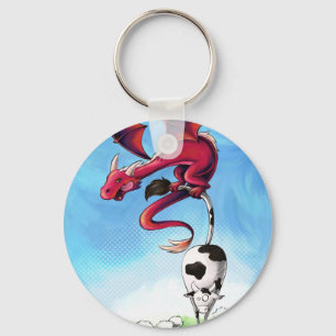 Scorfel koe-dief sleutelhanger
