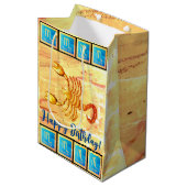 Scorpia - Joyeux Anniversaire Moyen Sac Cadeau (Devant Angle)