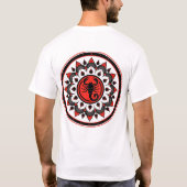 Scorpio 2026 Phoenix Zodiac Mandala – Power & Dept T-shirt (Achterkant)