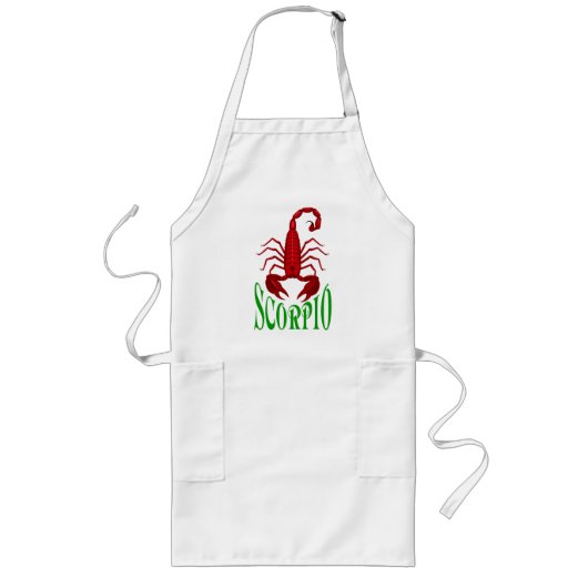 Scorpio Apron Lang Schort (Voorkant)