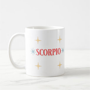 Scorpio Astrological Sign Coffee Mok