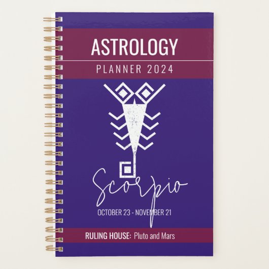 Scorpio Astrologie Planner (Voorkant)