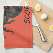 Scorpio astrologie theedoek (Quarter Fold)