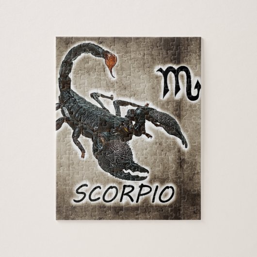 scorpio astrology 2017 legpuzzel (Verticaal)