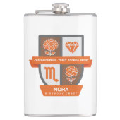 Scorpio Birthday Crest™ for November 1-21 Heupfles (Voorkant)