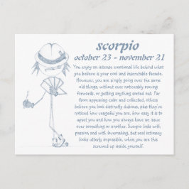 Scorpio [ - BitchScope -] Briefkaart