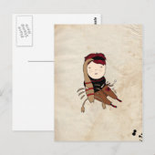 Scorpio Boy Zodiac Sign Briefkaart (Voorkant / Achterkant)