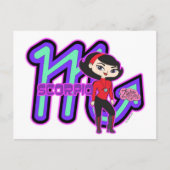 Scorpio-Briefkaart Briefkaart (Voorkant)