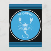 Scorpio-Briefkaart Briefkaart (Voorkant)