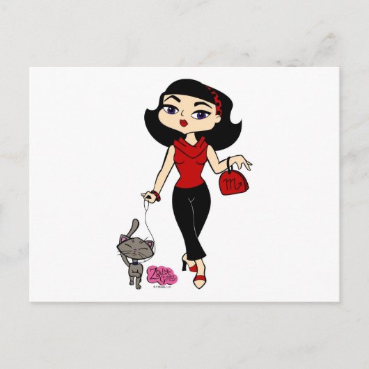 Scorpio-Briefkaart Briefkaart (Voorkant)