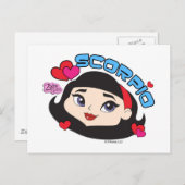 Scorpio-Briefkaart Briefkaart (Voorkant / Achterkant)