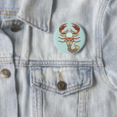 Scorpio-Button Ronde Button 5,7 Cm (In situ)