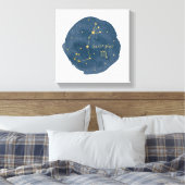 Scorpio Canvas Afdruk (Insitu (Slaapkamer))