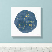 Scorpio Canvas Afdruk (Insitu (Houten vloer))