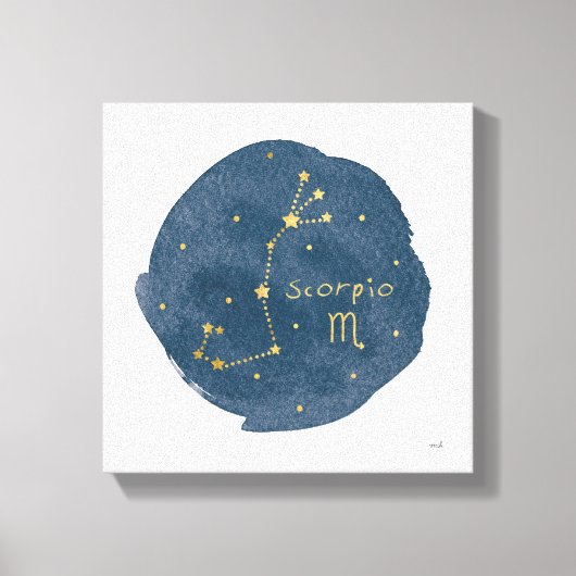 Scorpio Canvas Afdruk (Voorkant)