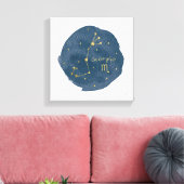 Scorpio Canvas Afdruk (Insitu (Woonkamer))