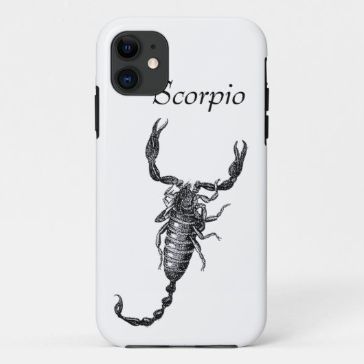 Scorpio Case-Mate iPhone Case (Achterkant)