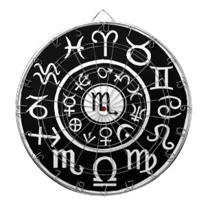 Scorpio Celestial Design Dartbord