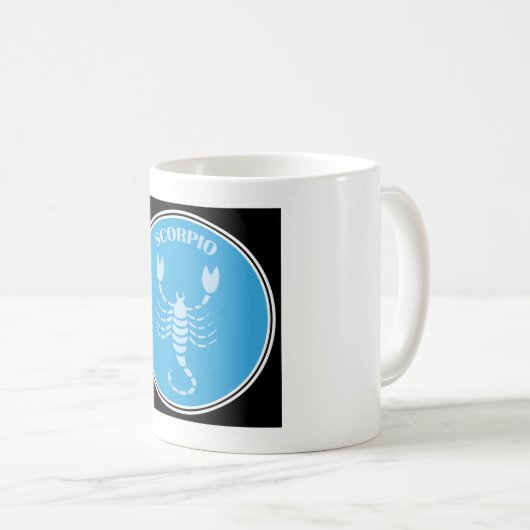 Scorpio Coffee Mok (Voorkant rechts)