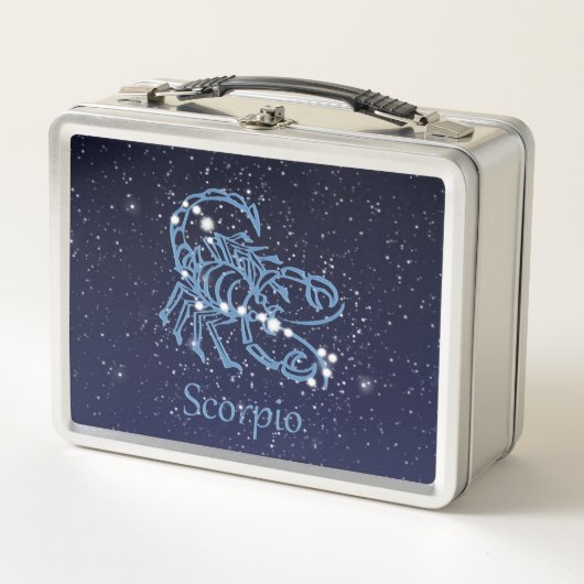 Scorpio Constellation and Zodiac Sign met sterren (Voorkant)