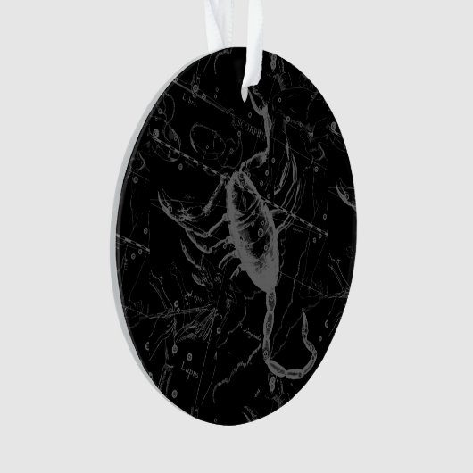 Scorpio Constellation by Hevelius 1690 Ornament (voorkant)
