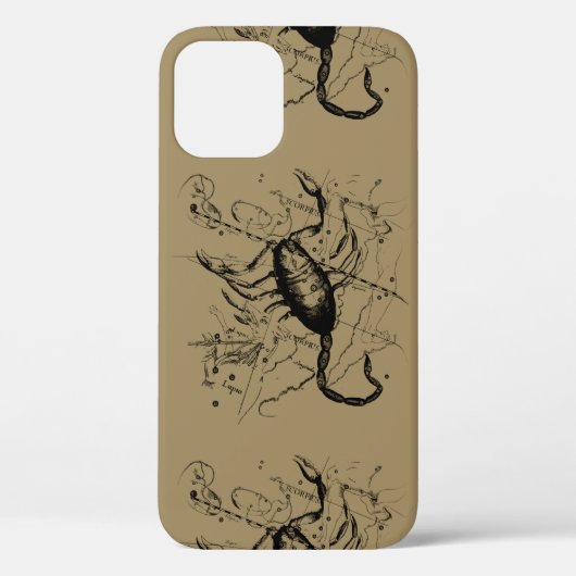 Scorpio Constellation Hevelius 1690 Classic Case-Mate iPhone Case (Achterkant)