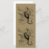 Scorpio Constellation Hevelius 1690 Decor (Voorkant / Achterkant)