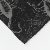 Scorpio Constellation Hevelius 1690 on Black Fleece Deken (Hoek)