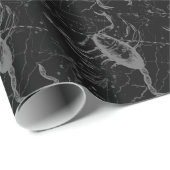 Scorpio Constellation Hevelius 1690 zwart Cadeaupapier (Rol Hoek)