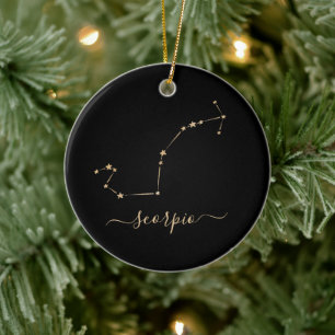 Scorpio Constellation keramisch siergoed Ornament