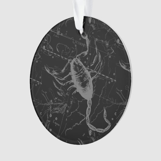 Scorpio Constellation par Hevelius 1690 (devant)
