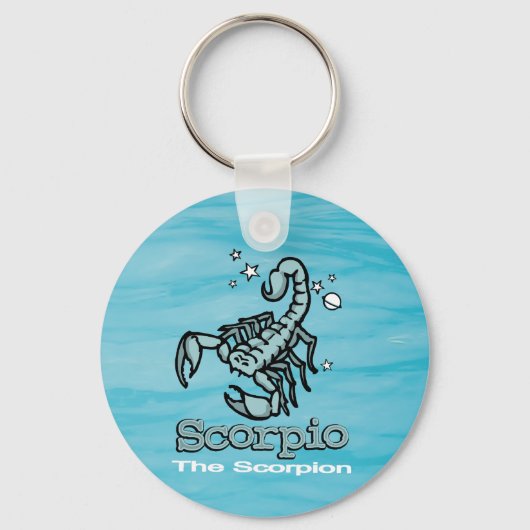 Scorpio De astrologische sleutelhanger van het Sco (Voorkant)