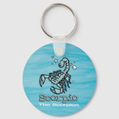 Scorpio De astrologische sleutelhanger van het Sco (Achterkant)