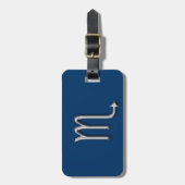 Scorpio de Scorpion-Personaliseren Bagagelabel (Voorkant verticaal)