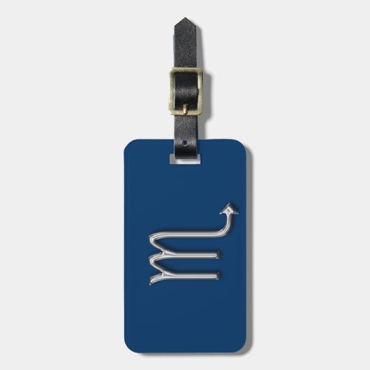 Scorpio de Scorpion-Personaliseren Bagagelabel (Voorkant verticaal)