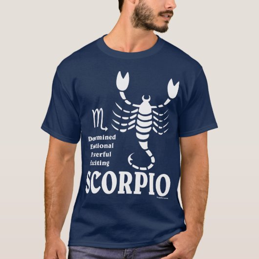 Scorpio Donkere Shirten T-shirt (Voorkant)