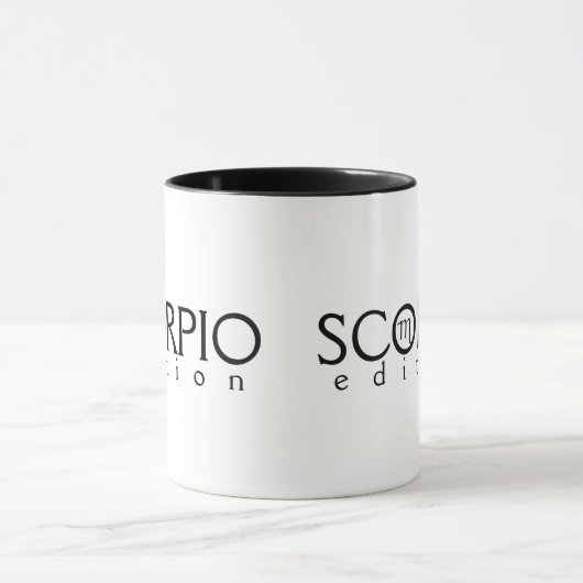 Scorpio Edition avec symbole Mug (Centre)