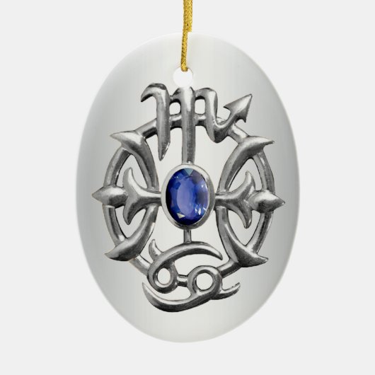 Scorpio en Pisces Medallion 2 Ornament (Voorkant)