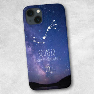 Scorpio   Gepersonaliseerde zodiac-constellatie iPhone 13 Hoesje