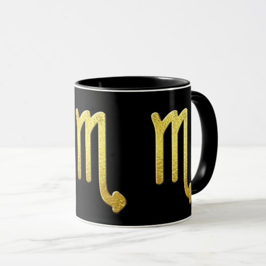 Scorpio Gold Mok (Voorkant rechts)