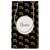 Scorpio Golden Astrology , gepersonaliseerd Klein Cadeauzakje (Voorkant)